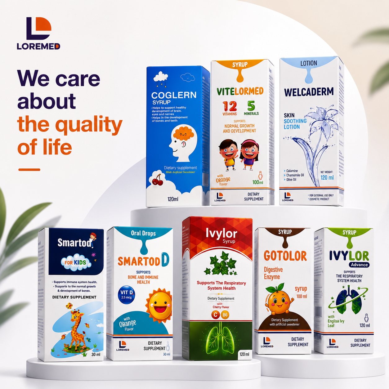 Loremed Pharma — we care about the quality of life